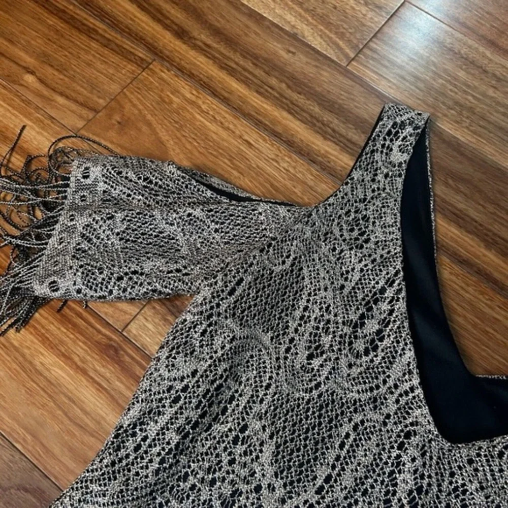 Venus Lace Dress Cold Shoulder‎ Fringe Party Cocktail Dress